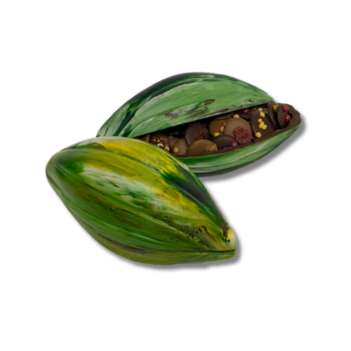 Cabosse garnie de mendiants